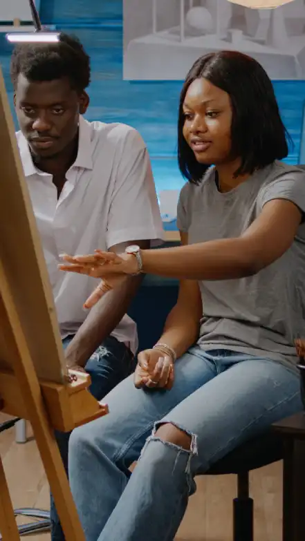 A psychologist supporting a patient at Brightside rehabilitation centre